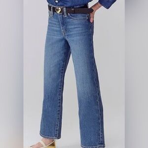 NWOT CREWCUTS straight leg jeans size kids girls 14